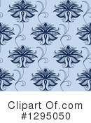 Floral Background Clipart #1295050 by Vector Tradition SM