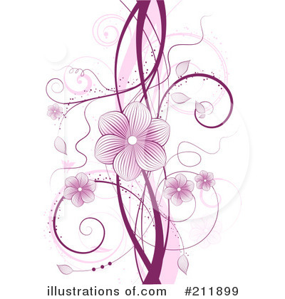 Floral Background Clipart #211899 by KJ Pargeter