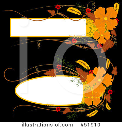 Royalty-Free (RF) Floral Background Clipart Illustration by dero - Stock Sample #51910