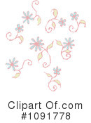 Floral Clipart #1091778 by Steve Klinkel