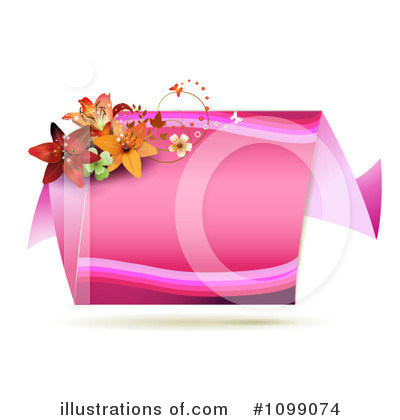 Royalty-Free (RF) Floral Clipart Illustration by merlinul - Stock Sample #1099074