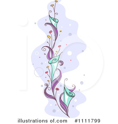 Royalty-Free (RF) Floral Clipart Illustration by BNP Design Studio - Stock Sample #1111799