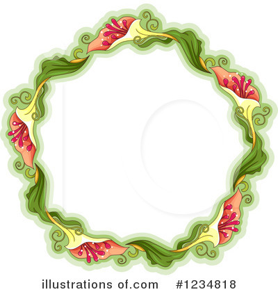 Royalty-Free (RF) Floral Clipart Illustration by BNP Design Studio - Stock Sample #1234818