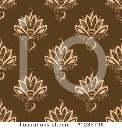 Royalty-Free (RF) Floral Clipart Illustration by Vector Tradition SM - Stock Sample #1235796