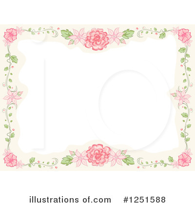 Royalty-Free (RF) Floral Clipart Illustration by BNP Design Studio - Stock Sample #1251588