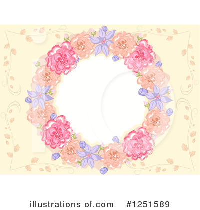Royalty-Free (RF) Floral Clipart Illustration by BNP Design Studio - Stock Sample #1251589