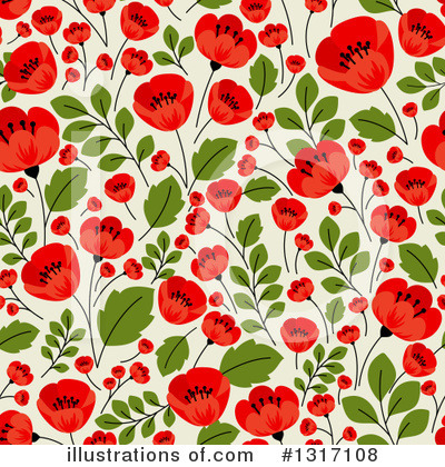 Poppy Clipart #1317108 by Vector Tradition SM