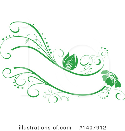 Royalty-Free (RF) Floral Clipart Illustration by dero - Stock Sample #1407912