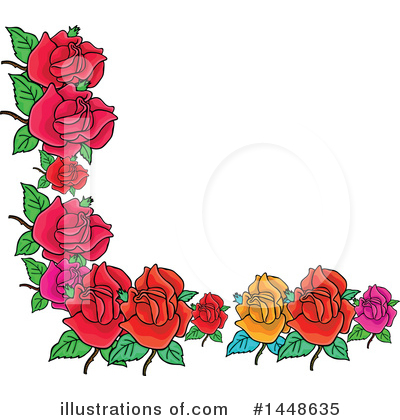 Royalty-Free (RF) Floral Clipart Illustration by Prawny - Stock Sample #1448635