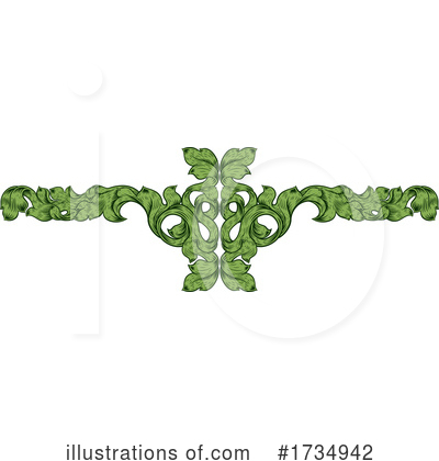 Royalty-Free (RF) Floral Clipart Illustration by AtStockIllustration - Stock Sample #1734942