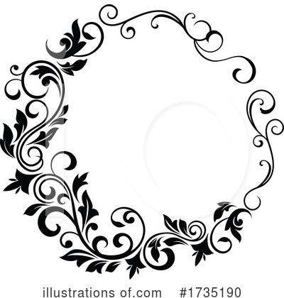 Royalty-Free (RF) Floral Clipart Illustration by Vector Tradition SM - Stock Sample #1735190