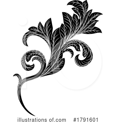 Royalty-Free (RF) Floral Clipart Illustration by AtStockIllustration - Stock Sample #1791601