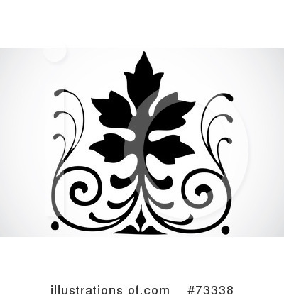 Royalty-Free (RF) Floral Clipart Illustration by BestVector - Stock Sample #73338