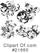 Floral Elements Clipart #21660 by OnFocusMedia