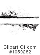 Floral Grunge Clipart #1059282 by KJ Pargeter
