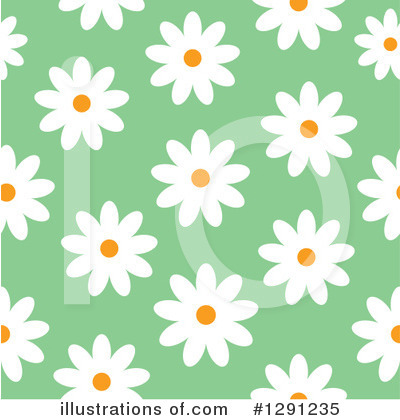 Royalty-Free (RF) Floral Pattern Clipart Illustration by visekart - Stock Sample #1291235