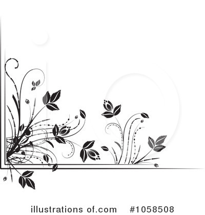 Royalty-Free (RF) Flourish Clipart Illustration by MilsiArt - Stock Sample #1058508