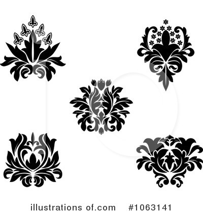 Royalty-Free (RF) Flourish Clipart Illustration by Vector Tradition SM - Stock Sample #1063141