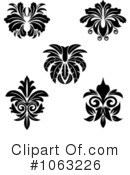 Flourish Clipart #1063226 by Vector Tradition SM