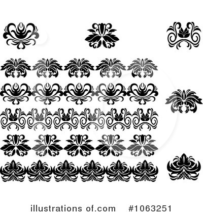 Royalty-Free (RF) Flourish Clipart Illustration by Vector Tradition SM - Stock Sample #1063251