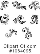 Flourish Clipart #1064095 by Vector Tradition SM