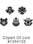 Flourish Clipart #1064103 by Vector Tradition SM