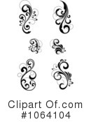 Flourish Clipart #1064104 by Vector Tradition SM