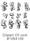 Flourish Clipart #1064108 by Vector Tradition SM