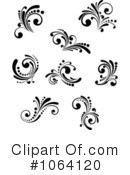 Flourish Clipart #1064120 by Vector Tradition SM