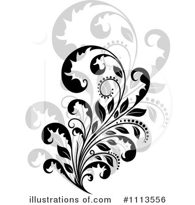 Flourish Clipart #1113556 by Vector Tradition SM