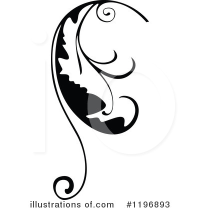 Royalty-Free (RF) Flourish Clipart Illustration by dero - Stock Sample #1196893