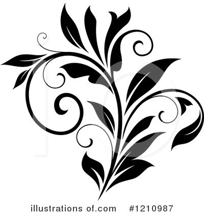 Royalty-Free (RF) Flourish Clipart Illustration by Vector Tradition SM - Stock Sample #1210987