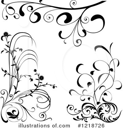 Royalty-Free (RF) Flourish Clipart Illustration by dero - Stock Sample #1218726