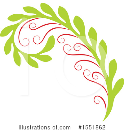 Royalty-Free (RF) Flourish Clipart Illustration by Cherie Reve - Stock Sample #1551862