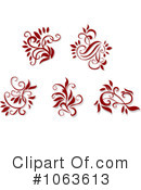 Flourishes Clipart #1063613 by Vector Tradition SM