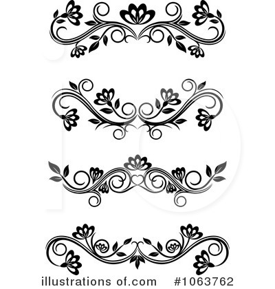 Royalty-Free (RF) Flourishes Clipart Illustration by Vector Tradition SM - Stock Sample #1063762