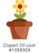 Flower Clipart #1058326 by Pams Clipart