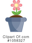 Flower Clipart #1058327 by Pams Clipart