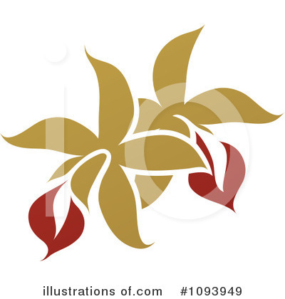 Royalty-Free (RF) Flower Clipart Illustration by elena - Stock Sample #1093949