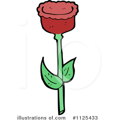 Royalty-Free (RF) Flower Clipart Illustration by lineartestpilot - Stock Sample #1125433