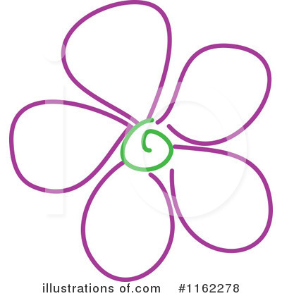 Royalty-Free (RF) Flower Clipart Illustration by Prawny - Stock Sample #1162278