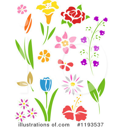 Tulip Clipart #1193537 by BNP Design Studio