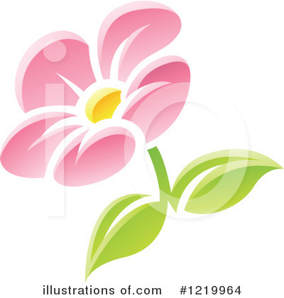 Royalty-Free (RF) Flower Clipart Illustration by cidepix - Stock Sample #1219964