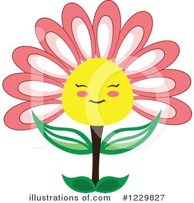 Royalty-Free (RF) Flower Clipart Illustration by Cherie Reve - Stock Sample #1229827