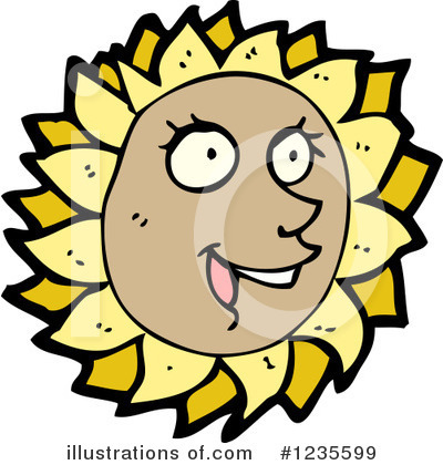 Sunflower Clipart #1235599 by lineartestpilot