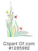 Flower Clipart #1285982 by Cherie Reve