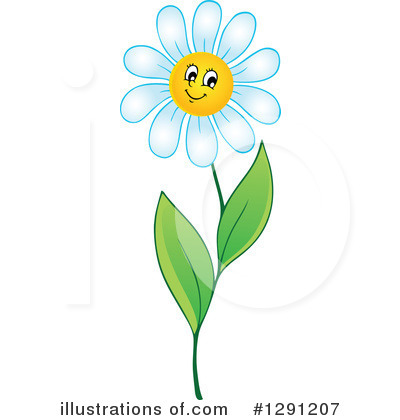 Royalty-Free (RF) Flower Clipart Illustration by visekart - Stock Sample #1291207