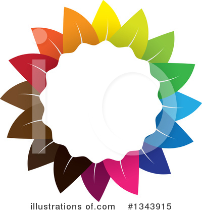 Royalty-Free (RF) Flower Clipart Illustration by ColorMagic - Stock Sample #1343915