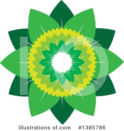 Royalty-Free (RF) Flower Clipart Illustration by ColorMagic - Stock Sample #1385786