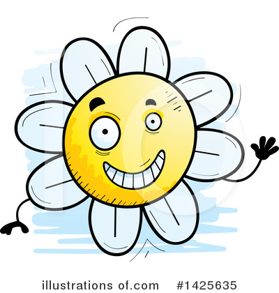 Royalty-Free (RF) Flower Clipart Illustration by Cory Thoman - Stock Sample #1425635